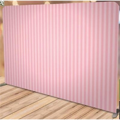 Fabric "Pink Stripes Wall" Backdrop (4,10 x 2,30 meters)"