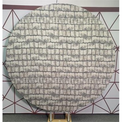 Old Brick wall round fabric backdrop (2.0m diameter)