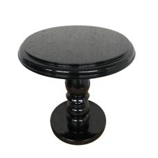 Wood Laca Cake Stand S Black