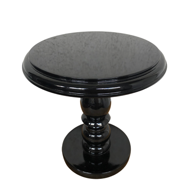 Wood Laca Cake Stand S Black