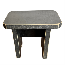 MDF Little Stool Black