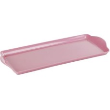 Melamine Rectangular Tray Pink