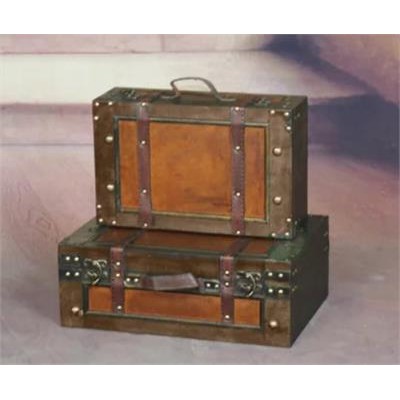 Vintage small suitcases set (trunks)