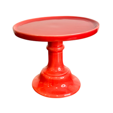 Small Red Cake Stand