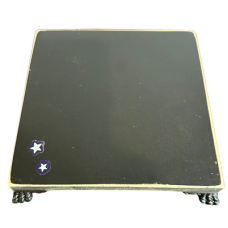 MDF Square Tray Black