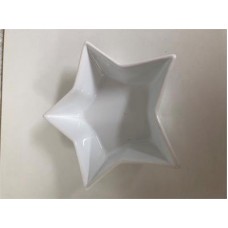 Ceramic Star White Little Tray 