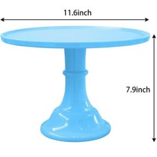 Melamine Cake Stand Blue