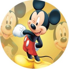 Mickey" round fabric backdrop (1.5m diameter)