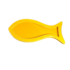 Yellow Pinus Fish Tray