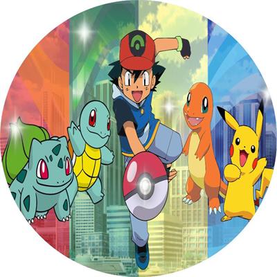 Pokémon round fabric backdrop (1.5m diameter)