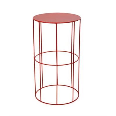 Iron Mini Table Red