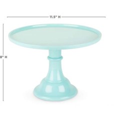 Melamine Cake Stand Mint Green