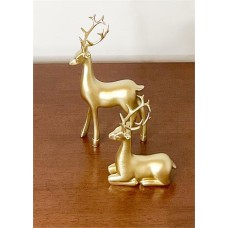 Gold Decorative Reindeers