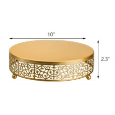 Gold Round Cake Stand M