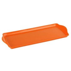 Melanine Rectangular Tray Orange