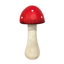 Wood Decorative Mushroom L