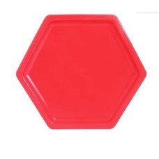 ABS Hexa Tray Red