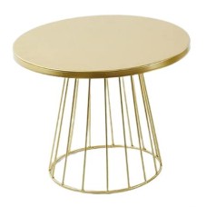 Gold Metal Cake Stand M