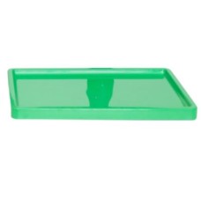 ABS Rectangular Tray Green