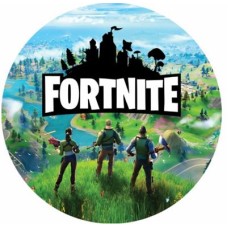 Fortnite Game round fabric backdrop (1.5m diameter)