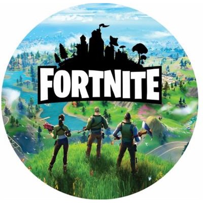 Fortnite Game round fabric backdrop (1.5m diameter)