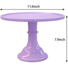 Melamine Cake Stand Light Purple