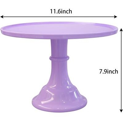 Melamine Cake Stand Light Purple