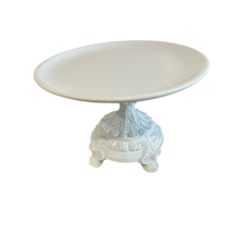 Resine Cake Stand M Light Blue