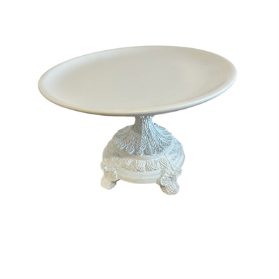 Resine Cake Stand M Light Blue