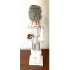 Silver Decorative Nutcracker 