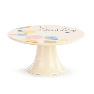 Color dots small cake stand 