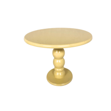 MDF Cake Stand M Light Yellow