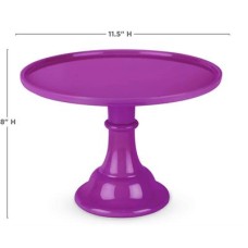 Melamine Cake Stand Fuschia