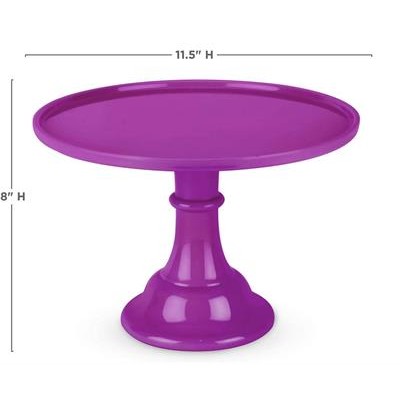 Melamine Cake Stand Fuschia