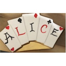 Decorative name ALICE (Alice in Wonderland)