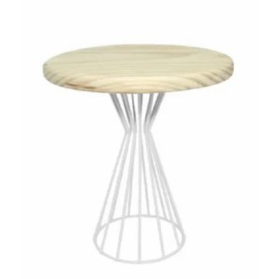 Pinus iron Cake Stand White