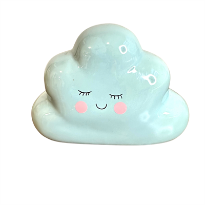 Ceramic little blue cloud