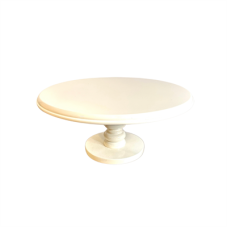 Wood Laca XL White Cake Stand