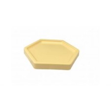 ABS Hexa Tray Light Yellow