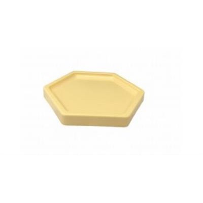 ABS Hexa Tray Light Yellow