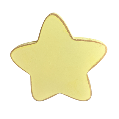 MDF Yellow Little Star