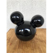 Black ceramic Mickey Mouse's Head