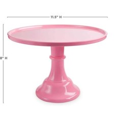 Melamine Cake Stand Pink